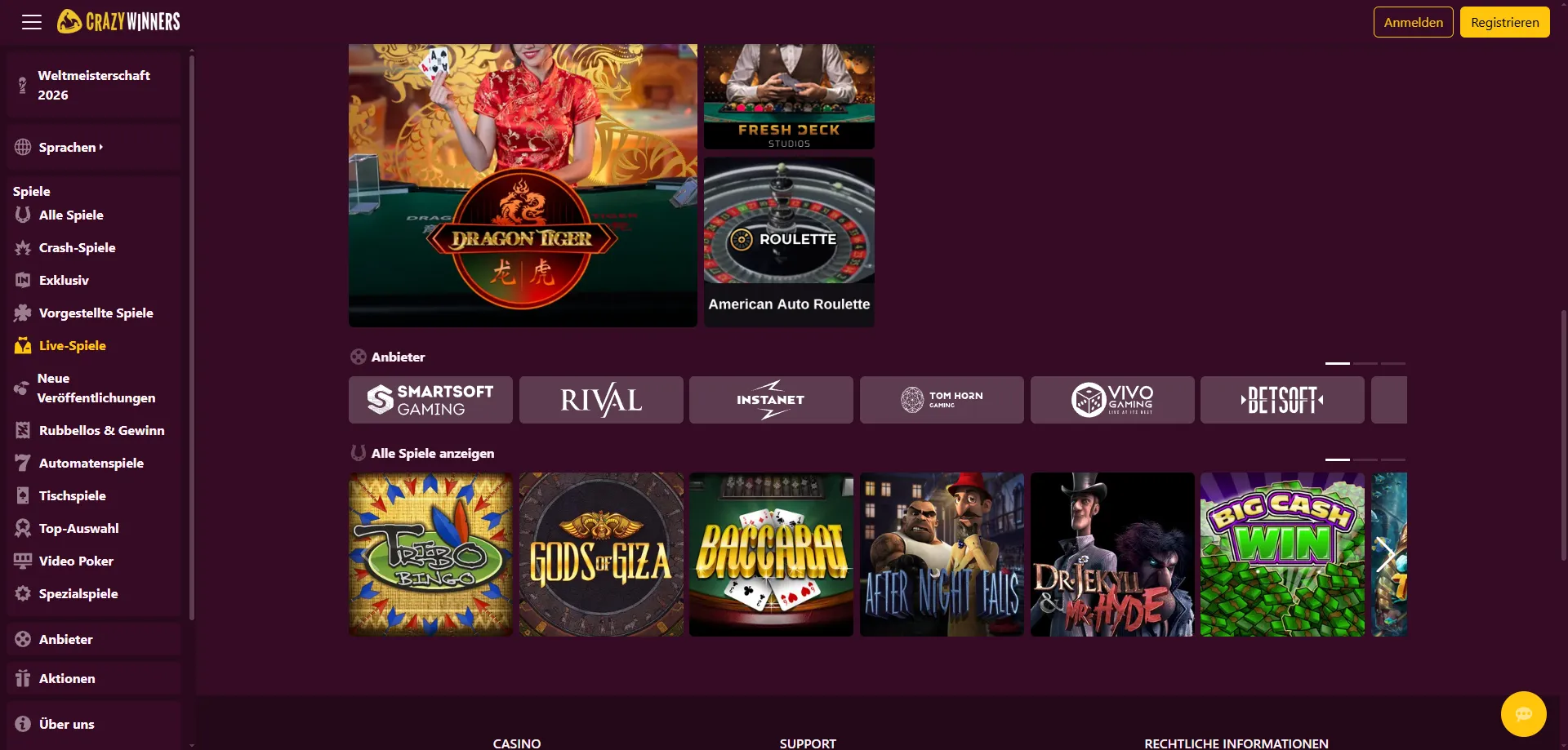 Slots spielen: Von klassisch bis modern &mdash; Crazy Winners