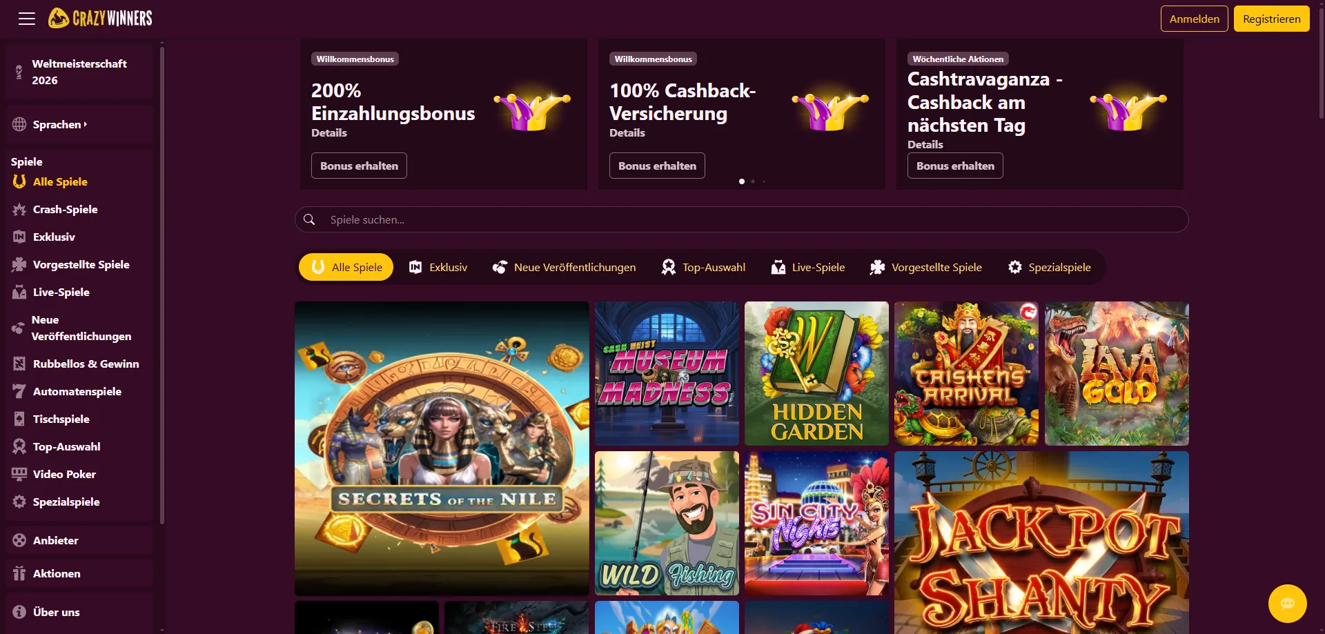 Warum Crazy Winners Casino &Ouml;sterreich besonders &uuml;berzeugt &mdash; Crazy Winners