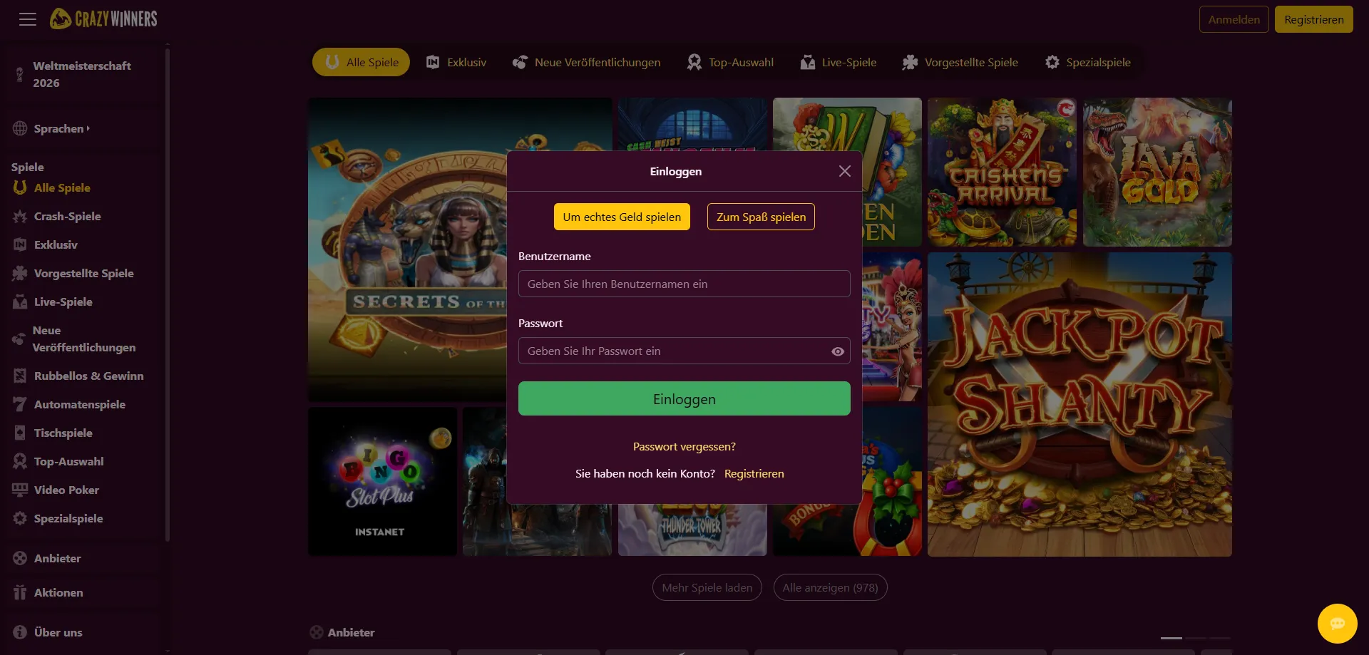 Verantwortungsvolles Spielen: Spielerschutz bei Crazy Winners &mdash; Crazy Winners